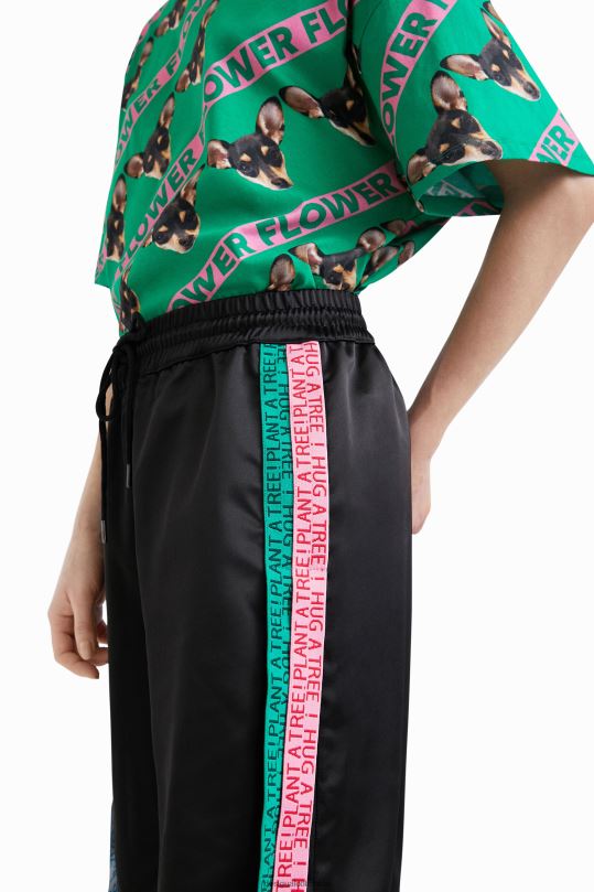 ropa 4802L666 mujer Desigual pantalones cortos con cinta de johnson hartig - Desigual shop