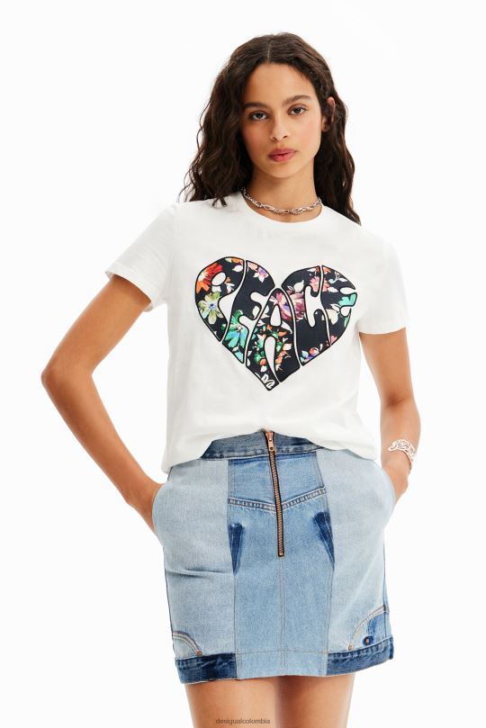 ropa 4802L916 mujer Desigual minifalda de mezclilla reciclada - Desigual Colombia Medellín