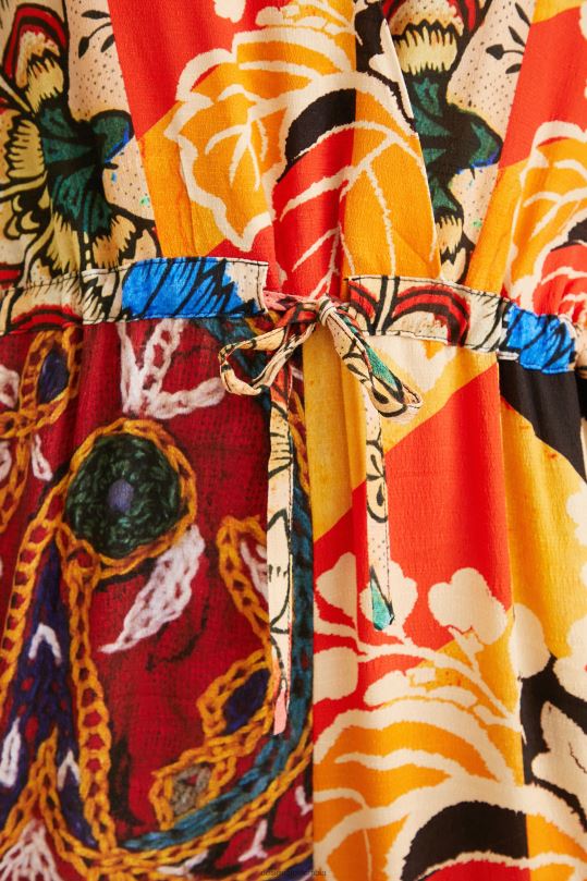 ropa 4802L1074 mujer Desigual metro. mono cruzado de christian lacroix - Desigual Colombia Medellín