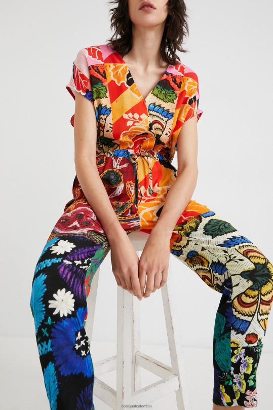ropa 4802L1074 mujer Desigual metro. mono cruzado de christian lacroix - Desigual Colombia Medellín