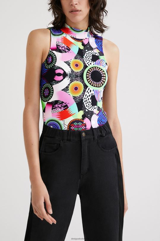 Desigual Colombia bolsos - ropa 4802L1108 mujer Desigual metro. body galáctico de christian lacroix