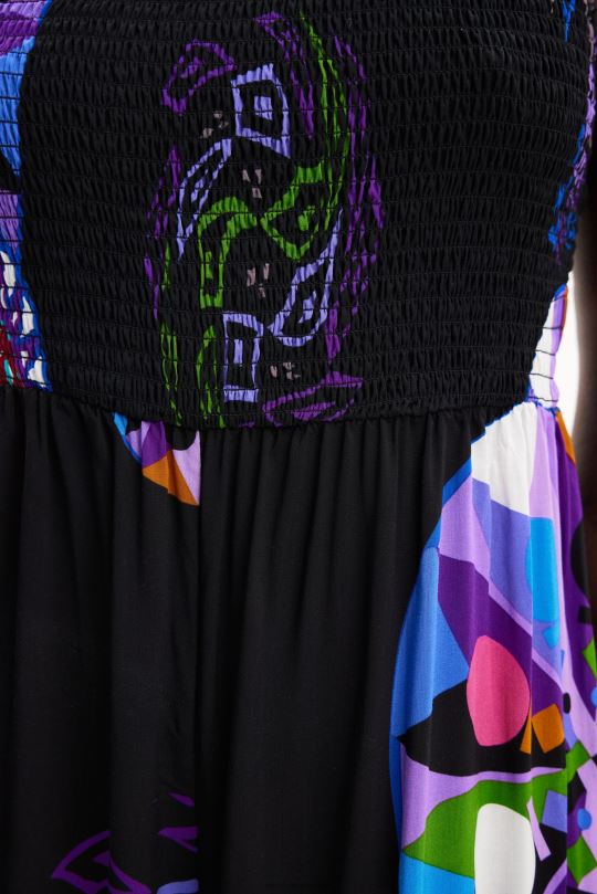 Desigual Colombia - ropa 4802L846 mujer Desigual metro. mono largo de tirantes de christian lacroix