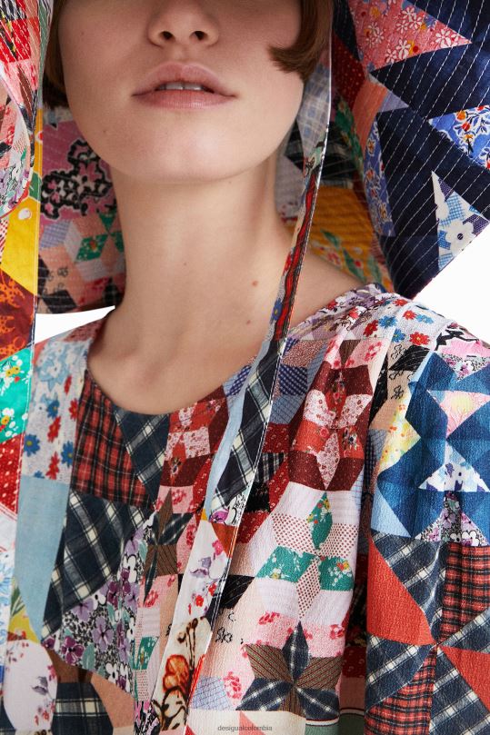 blusas Desigual bogota - ropa 4802L878 mujer Desigual body con patchwork de johnson hartig