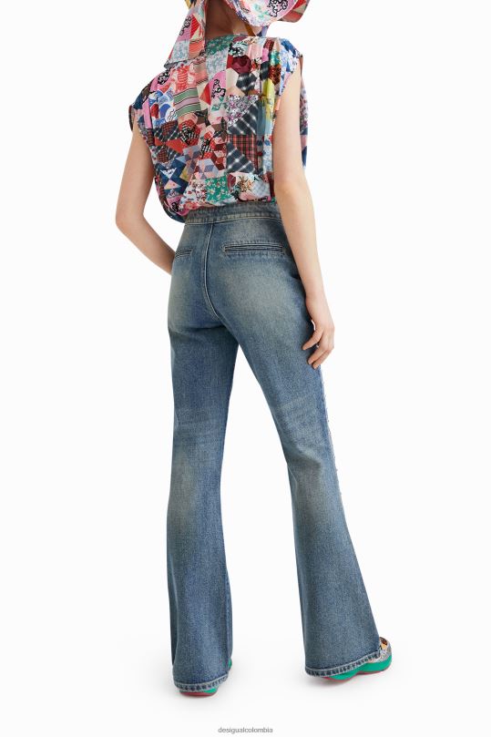 blusas Desigual bogota - ropa 4802L878 mujer Desigual body con patchwork de johnson hartig