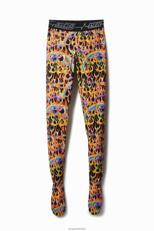 blusas Desigual bogota - ropa 4802L1048 mujer Desigual leggings ajustados con estampado animal