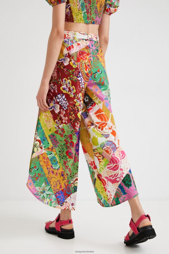 ropa 4802L1069 mujer Desigual metro. pantalon christian lacroix con aberturas - Desigual sales online