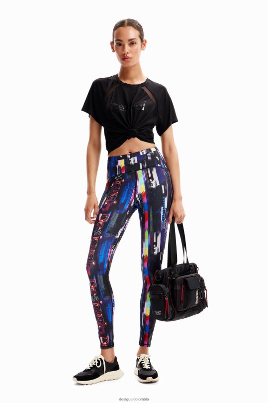 ropa 4802L170 mujer Desigual leggings deportivos digitales - Desigual sales online