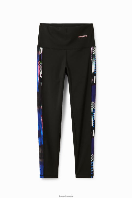 Desigual Colombia - ropa 4802L192 mujer Desigual leggings deportivos lisos con fallas
