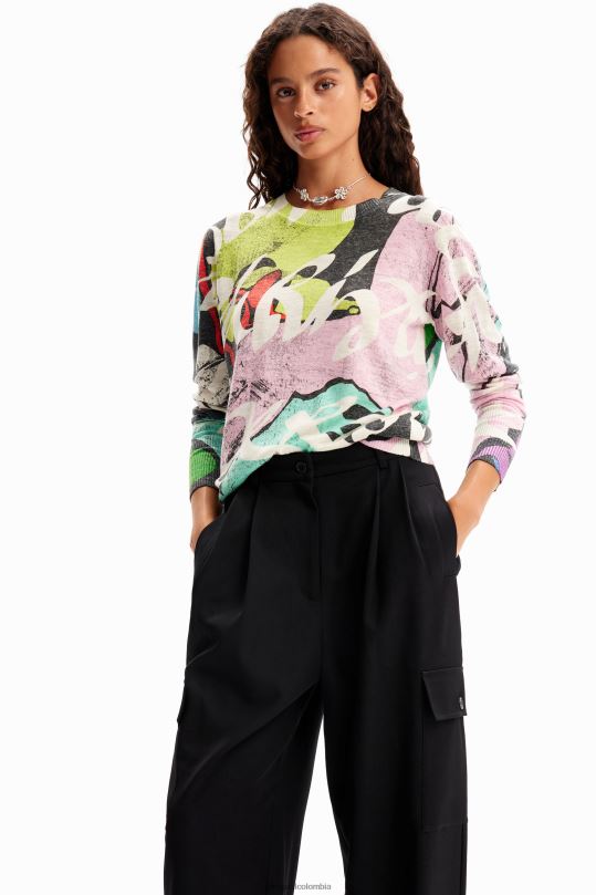 ropa 4802L201 mujer Desigual metro. pantalones de vestir christian lacroix - Desigual Colombia rebajas
