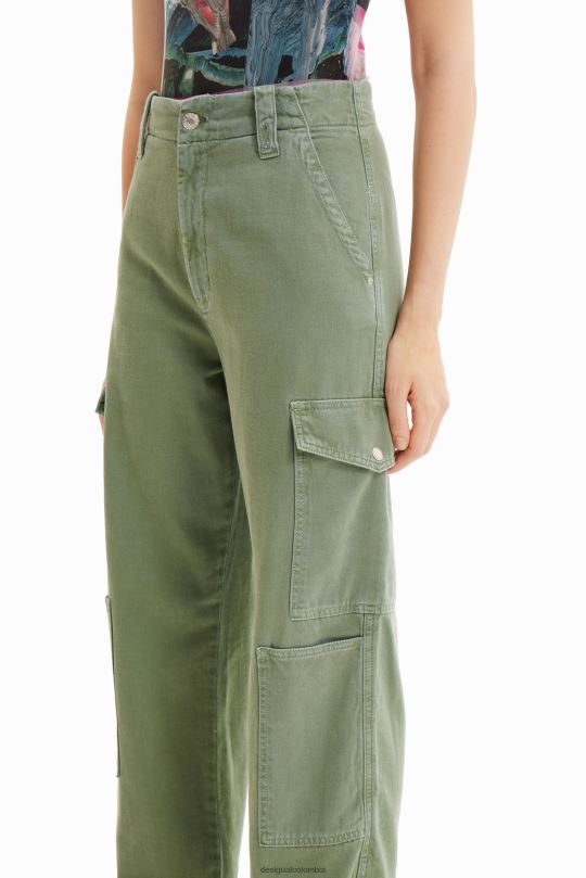 blusas Desigual bogota - ropa 4802L247 mujer Desigual pantalones largos tipo cargo