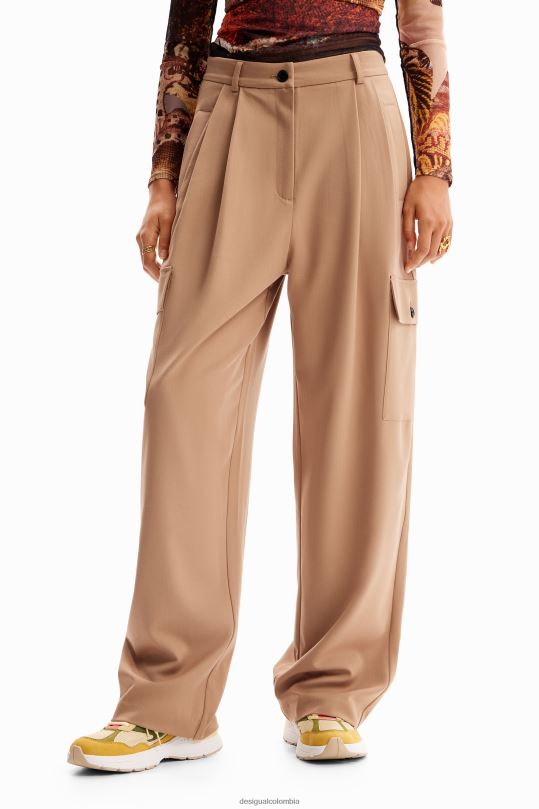 Desigual Colombia pagina oficial - ropa 4802L62 mujer Desigual metro. pantalones de vestir christian lacroix