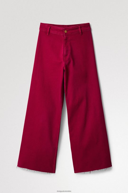 ropa 4802L735 mujer Desigual vaqueros culotte capri - Desigual Colombia Medellín