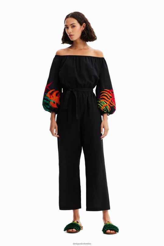 Desigual Colombia pagina oficial - ropa 4802L855 mujer Desigual mono de jean stella