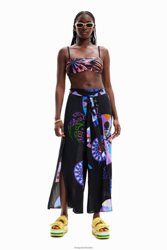 ropa 4802L983 mujer Desigual metro. pantalones con aberturas de christian lacroix - Desigual sale damen