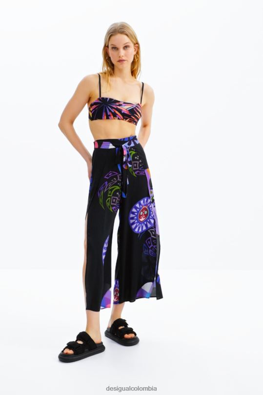 ropa 4802L983 mujer Desigual metro. pantalones con aberturas de christian lacroix - Desigual sale damen