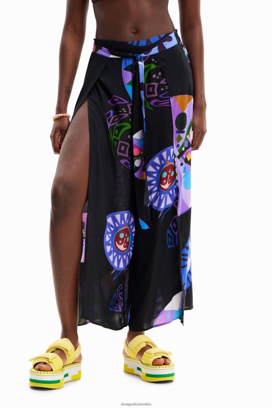 ropa 4802L983 mujer Desigual metro. pantalones con aberturas de christian lacroix - Desigual sale damen