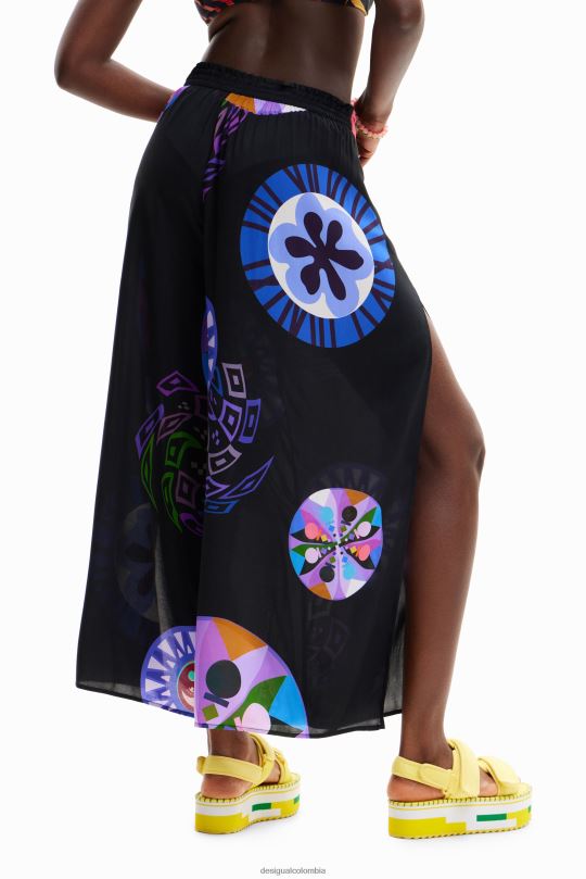 ropa 4802L983 mujer Desigual metro. pantalones con aberturas de christian lacroix - Desigual sale damen
