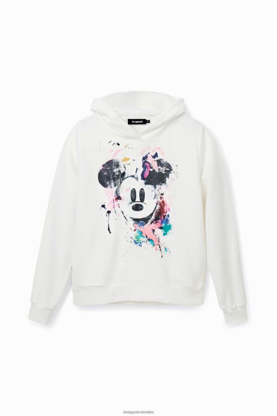 Desigual zapatos Colombia - ropa 4802L391 mujer Desigual sudadera con salpicaduras de mickey mouse de disney