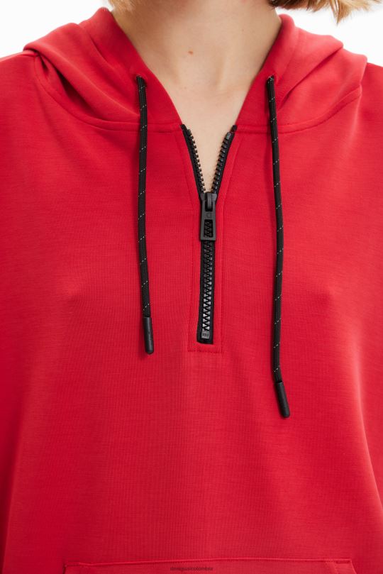 blusas Desigual bogota - ropa 4802L392 mujer Desigual sudadera oversize con capucha y tacto suave