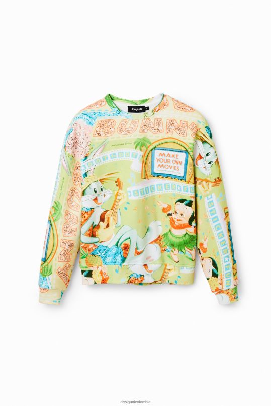 Desigual zapatos Colombia - ropa 4802L612 mujer Desigual sudadera de la película bugs bunny