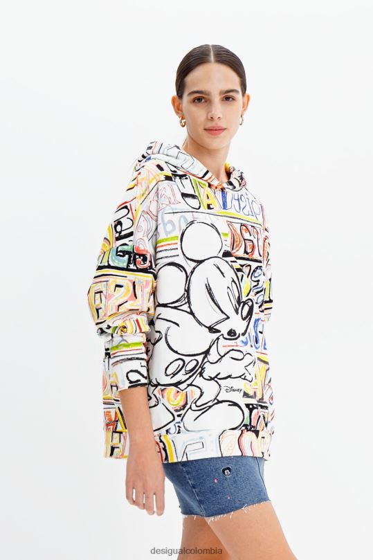 Desigual Colombia pagina oficial - ropa 4802L920 mujer Desigual sudadera disney mickey mouse ilustración