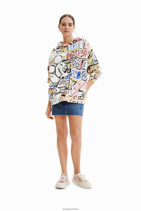 Desigual Colombia pagina oficial - ropa 4802L920 mujer Desigual sudadera disney mickey mouse ilustración