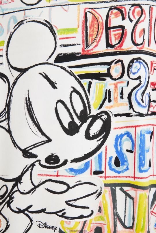 Desigual Colombia pagina oficial - ropa 4802L920 mujer Desigual sudadera disney mickey mouse ilustración