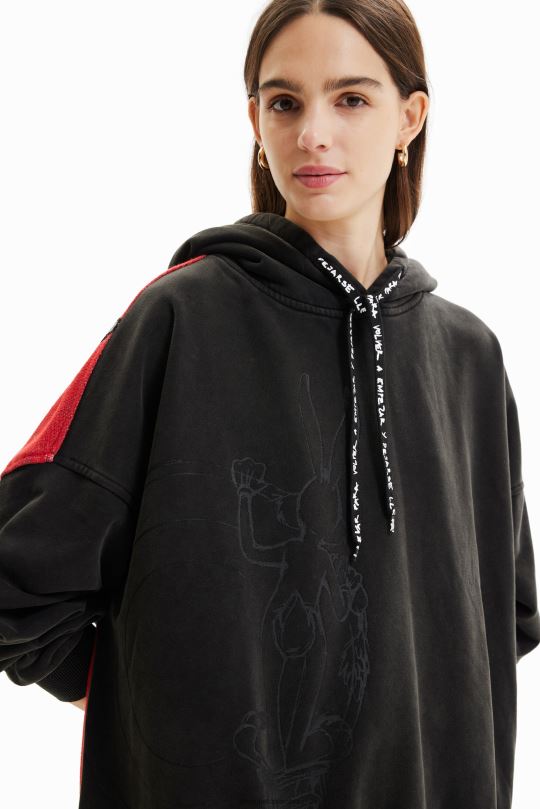 Desigual Colombia - ropa 4802L943 mujer Desigual sudadera oversize de bugs bunny