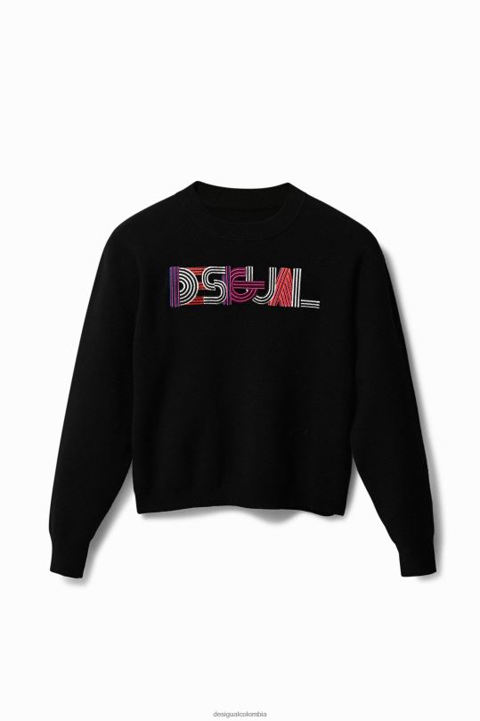 ropa 4802L1083 mujer Desigual suéter de punto bordado - Desigual sales online