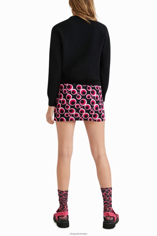 ropa 4802L1083 mujer Desigual suéter de punto bordado - Desigual sales online
