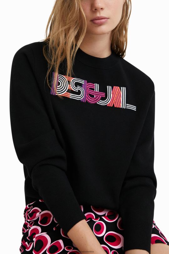 ropa 4802L1083 mujer Desigual suéter de punto bordado - Desigual sales online