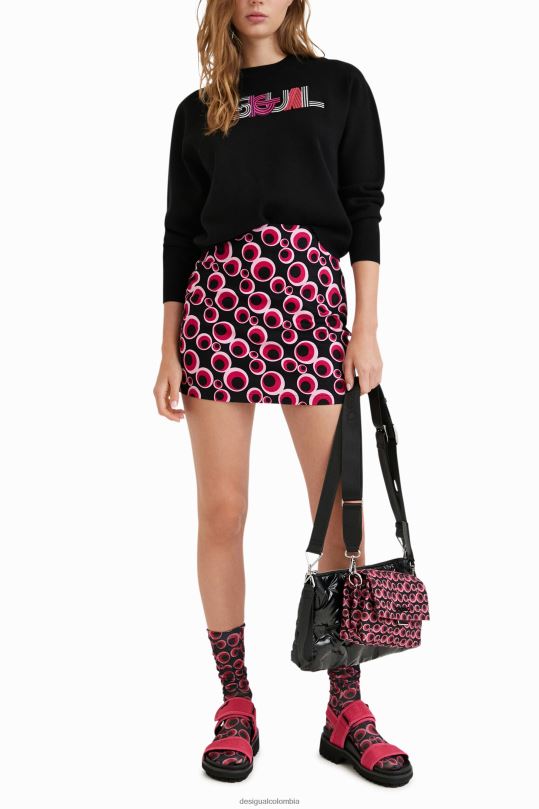 ropa 4802L1083 mujer Desigual suéter de punto bordado - Desigual sales online