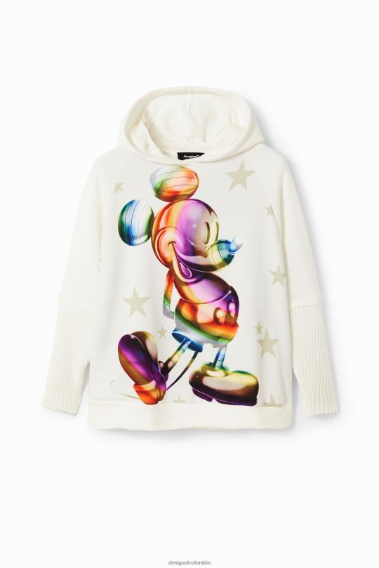 ropa 4802L140 mujer Desigual sudadera con capucha oversize de mickey mouse - Desigual Colombia Medellín