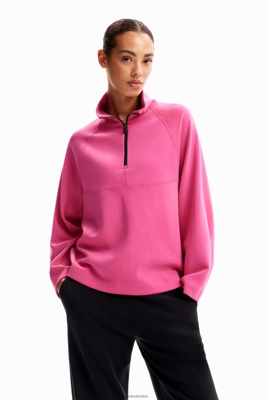 ropa 4802L156 mujer Desigual sudadera deportiva oversize - Desigual shop