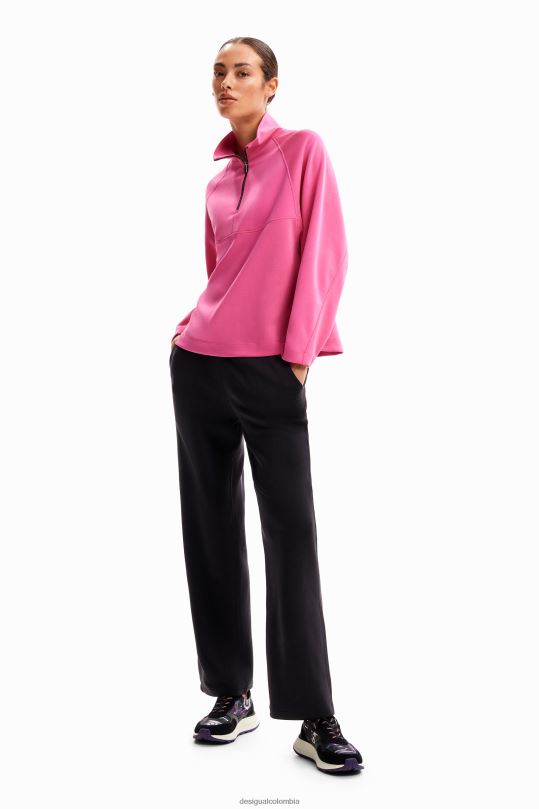 ropa 4802L156 mujer Desigual sudadera deportiva oversize - Desigual shop