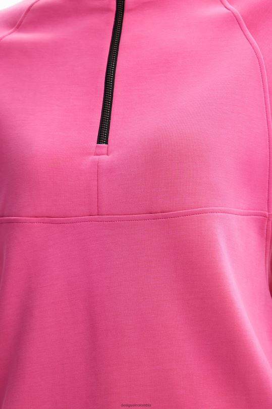 ropa 4802L156 mujer Desigual sudadera deportiva oversize - Desigual shop