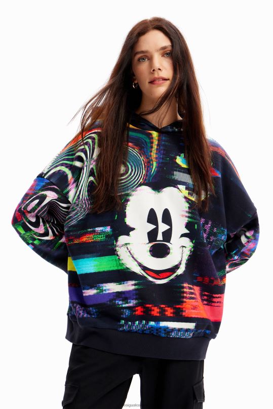 Desigual zapatos Colombia - ropa 4802L34 mujer Desigual sudadera oversize de mickey mouse