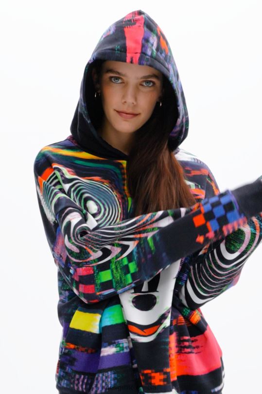 Desigual zapatos Colombia - ropa 4802L34 mujer Desigual sudadera oversize de mickey mouse
