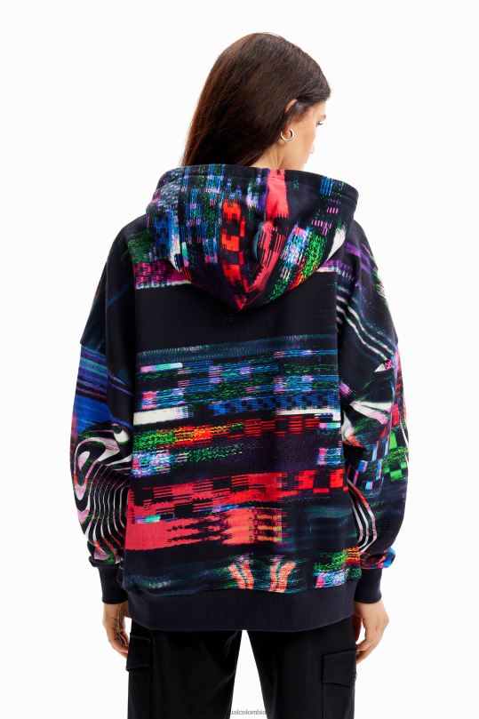 Desigual zapatos Colombia - ropa 4802L34 mujer Desigual sudadera oversize de mickey mouse