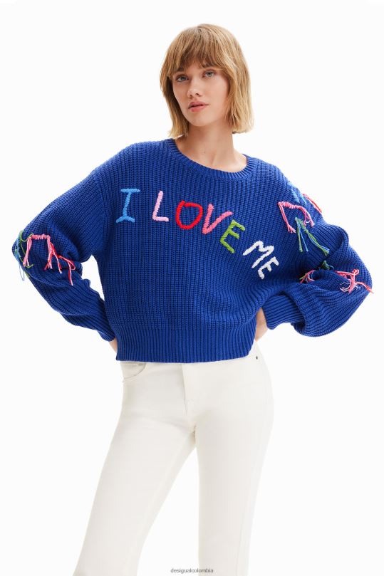 ropa 4802L416 mujer Desigual ámame sudadera - Desigual sales online