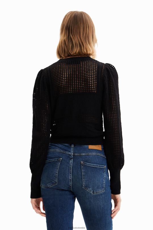 ropa 4802L440 mujer Desigual jersey con corsé de punto - Desigual Colombia Medellín