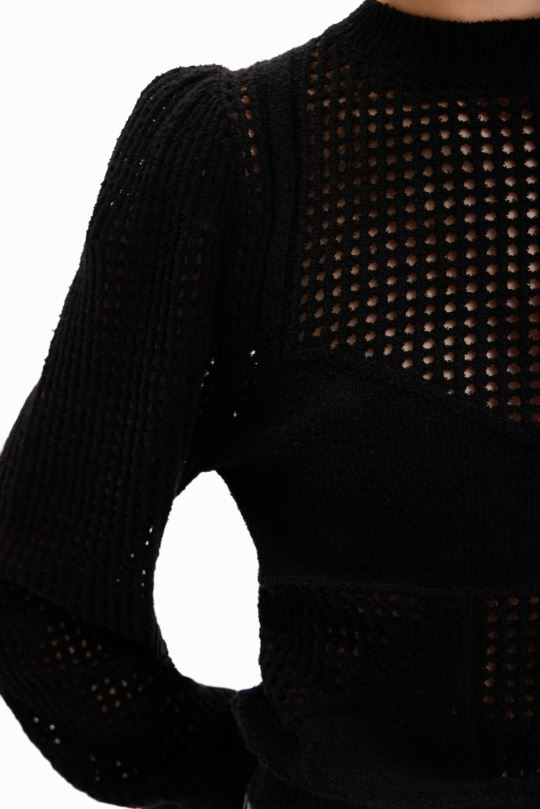 ropa 4802L440 mujer Desigual jersey con corsé de punto - Desigual Colombia Medellín