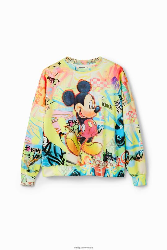 ropa 4802L7 mujer Desigual sudadera oversize de mickey mouse - Desigual sale damen