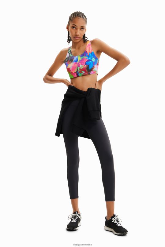 ropa 4802L314 mujer Desigual top deportivo floral - Desigual sales online