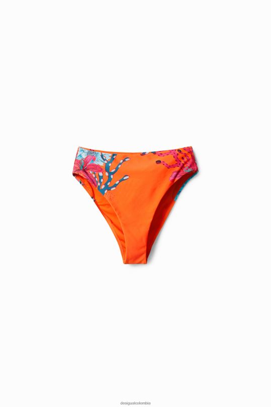 Desigual zapatos Colombia - ropa 4802L1121 mujer Desigual braguitas de bikini color coral