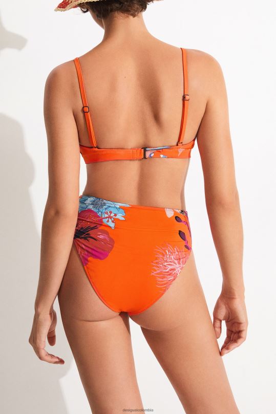 Desigual zapatos Colombia - ropa 4802L1121 mujer Desigual braguitas de bikini color coral