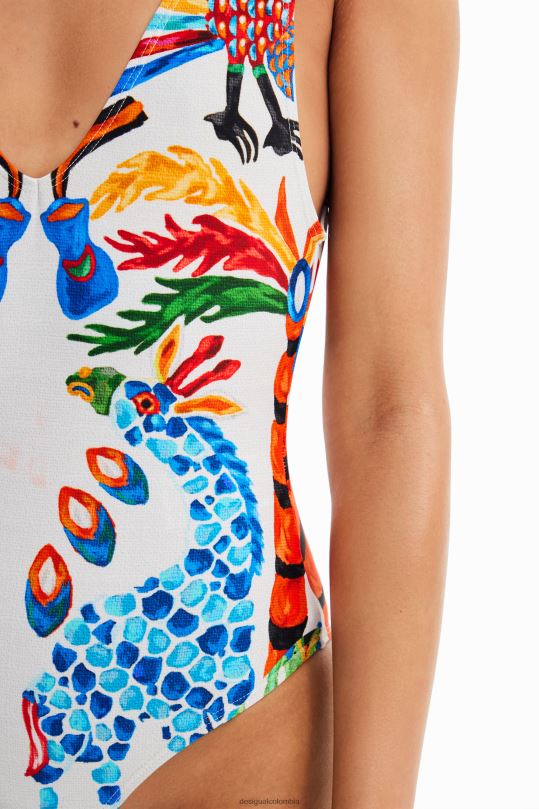 Desigual zapatos Colombia - ropa 4802L319 mujer Desigual traje de baño con lazo stella jean