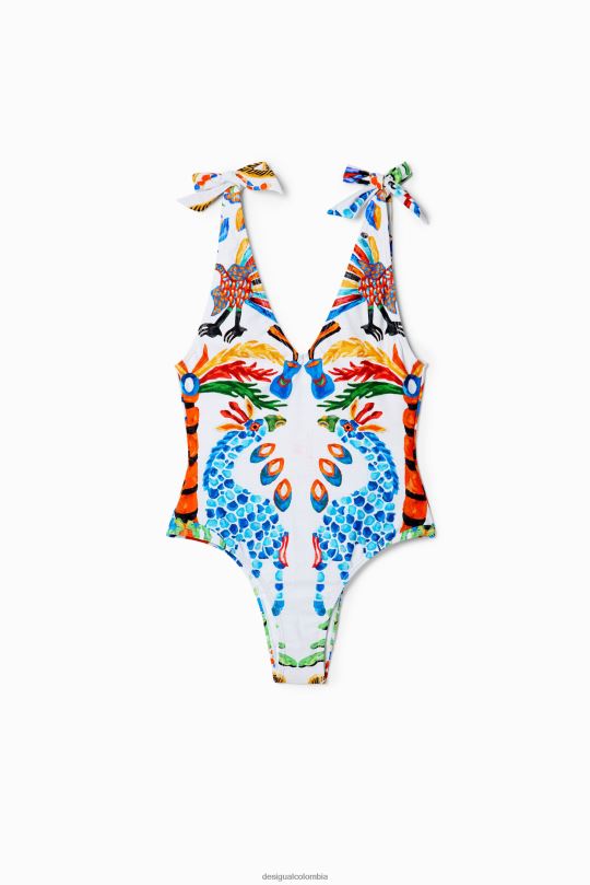 Desigual zapatos Colombia - ropa 4802L319 mujer Desigual traje de baño con lazo stella jean
