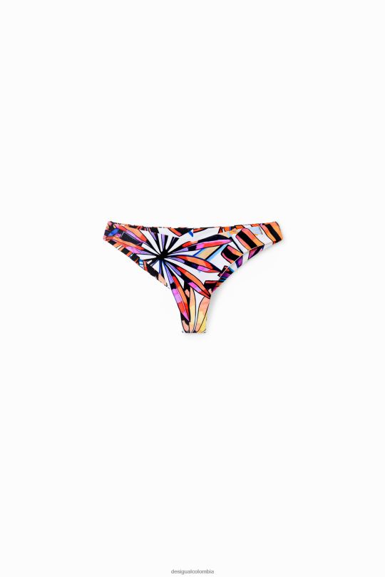 ropa 4802L390 mujer Desigual braguitas de bikini tropicales - Desigual Colombia Medellín