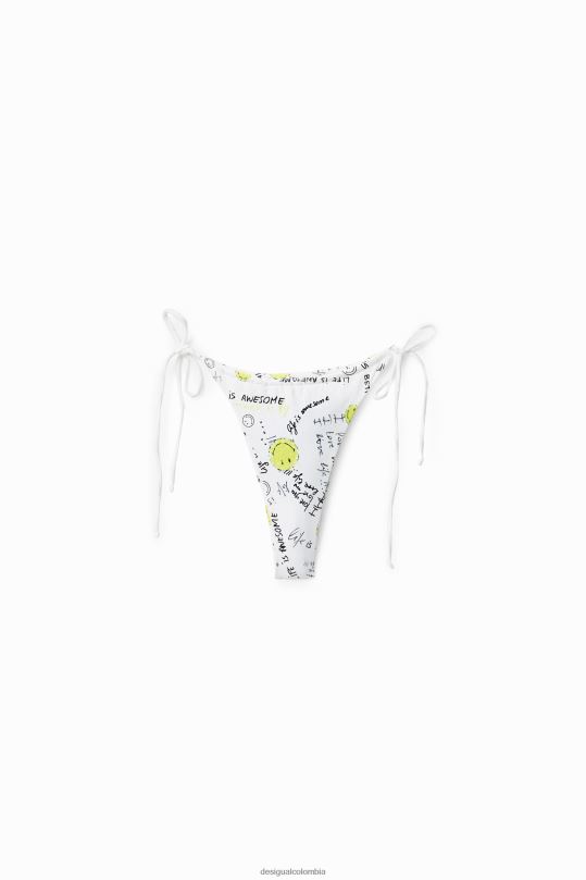 Desigual Colombia - ropa 4802L477 mujer Desigual braguitas de bikini sonrientes